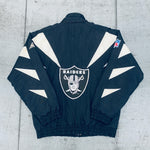 Oakland Raiders: 1990's Apex One Sharktooth Fullzip Proline Jacket (M)