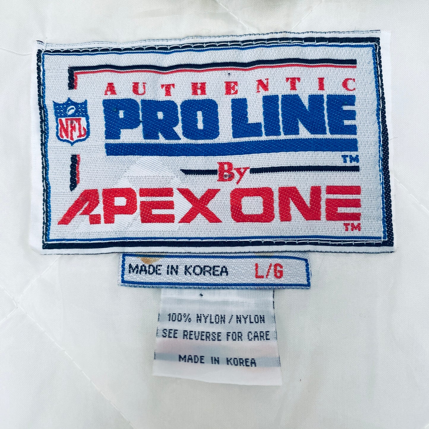 Cleveland Browns: 1990's Apex One Reverse Spellout Wave Fullzip Proline Jacket (L)