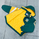 Green Bay Packers: 1990's Fullzip Proline Split Back Starter Jacket (L)