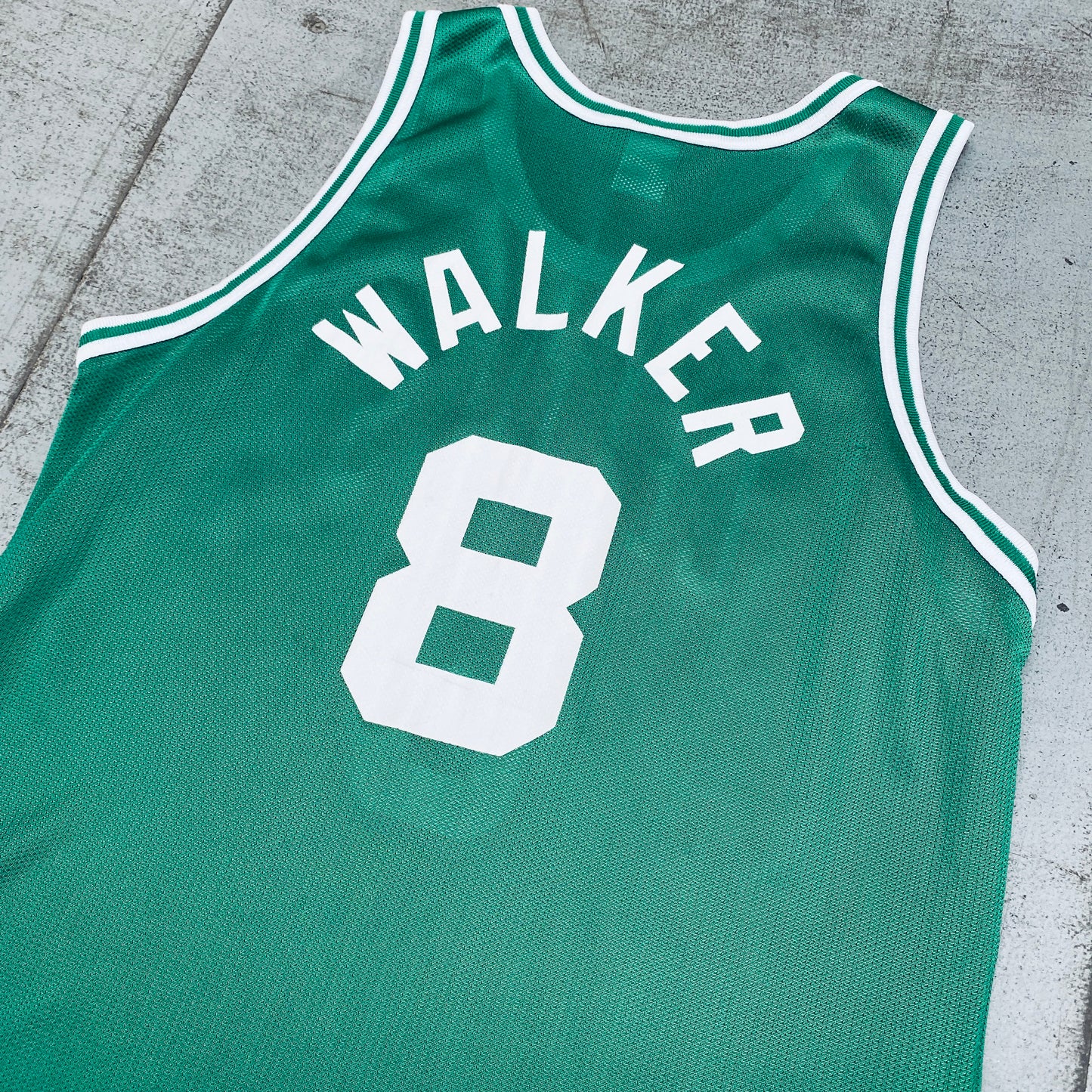 Boston Celtics: Antoine Walker 1996/97 Rookie Green Champion Jersey (L)