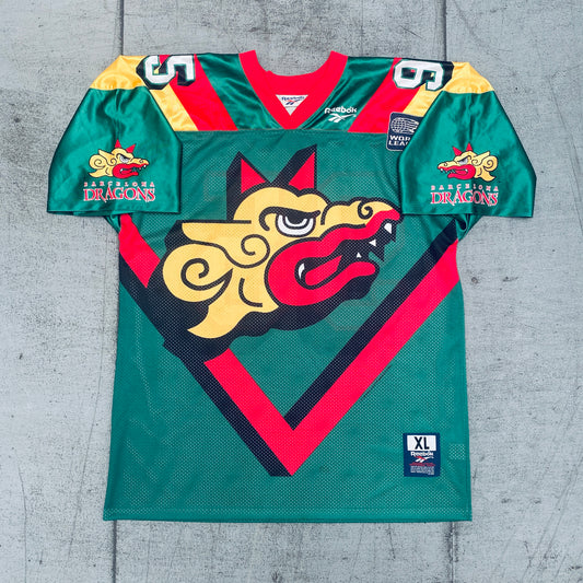 WLAF: Barcelona Dragons 1995 Reebok Jersey (XL)