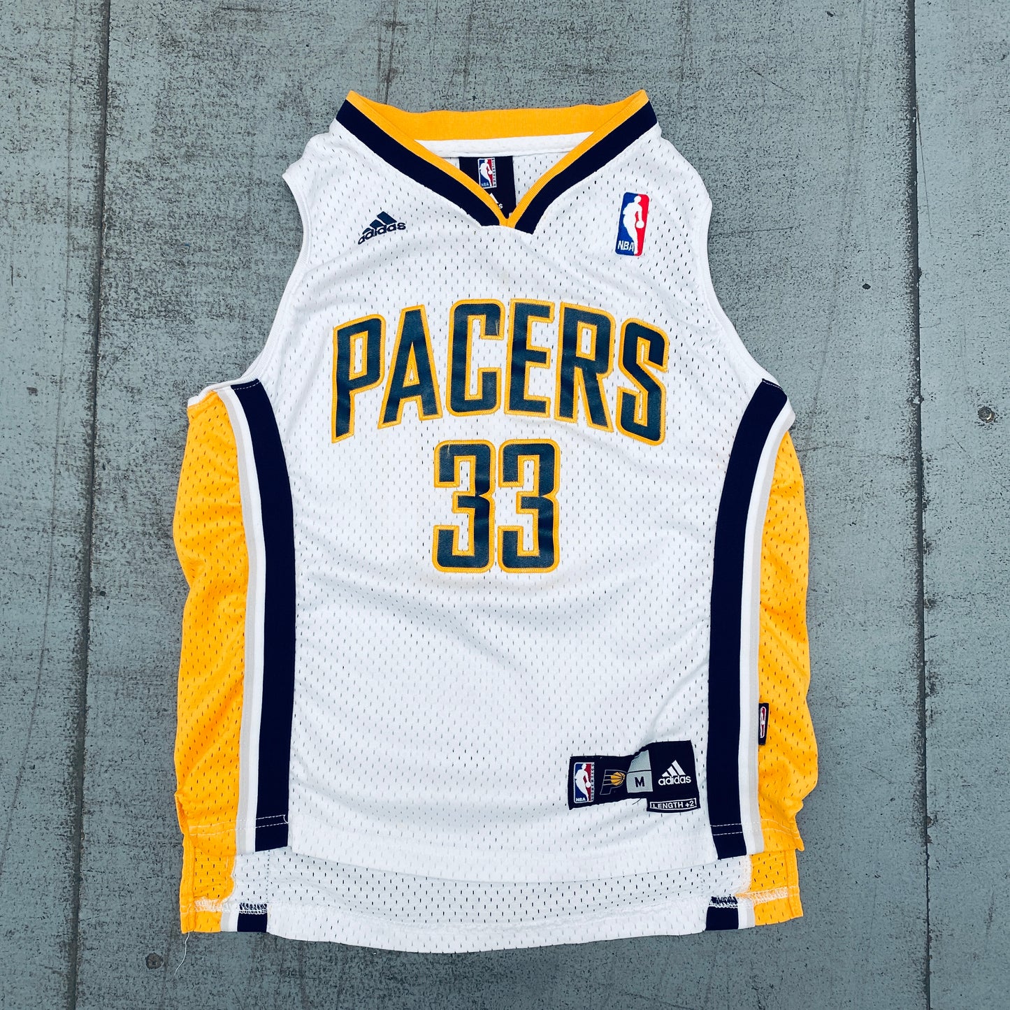 Indiana Pacers: Danny Granger 2013/14 White Adidas Stitched Jersey (Child)