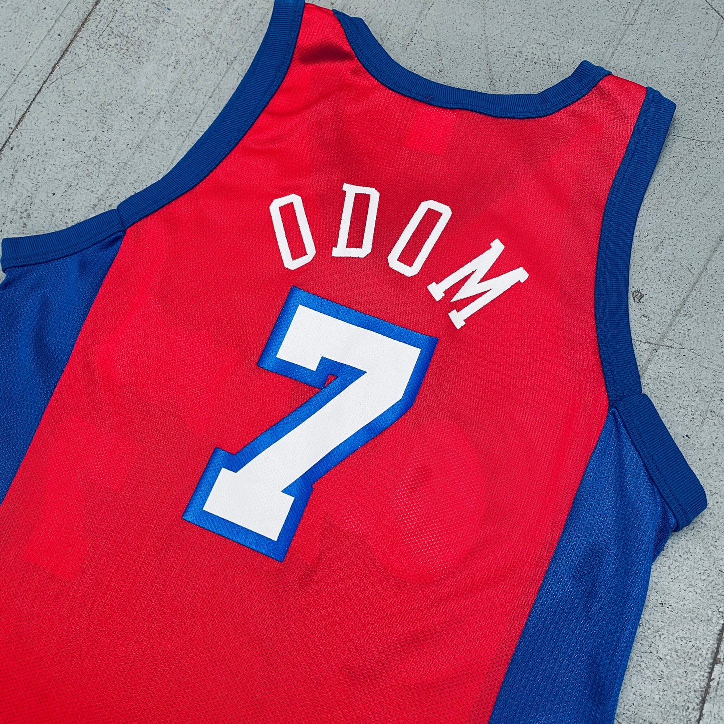 Los Angeles Clippers: Lamar Odom 1999/00 Rookie Red Champion Jersey (M)