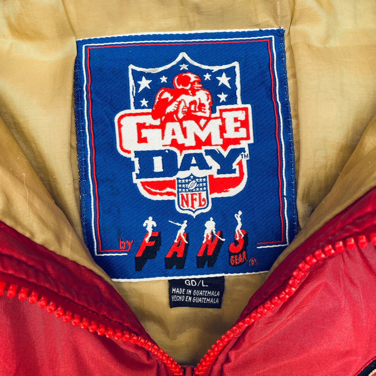 San Francisco 49ers: 1990's NFL Game Day Fullzip Jacket (S)