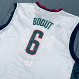 Milwaukee Bucks: Andrew Bogut 2006/07 White Adidas Jersey (XXL)