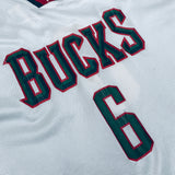 Milwaukee Bucks: Andrew Bogut 2006/07 White Adidas Jersey (XXL)