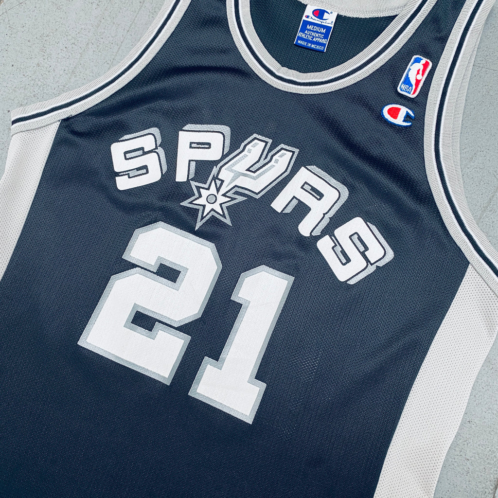 NBA San Antonio Spurs Champion jersey shirt black size S