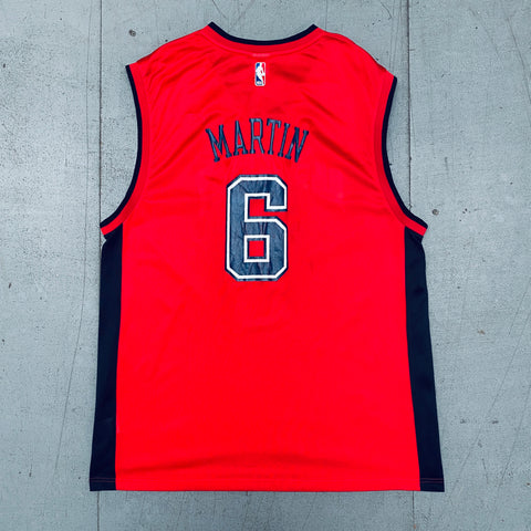 New Jersey Nets: Kenyon Martin 2002/03 Red Reebok Jersey (XL)
