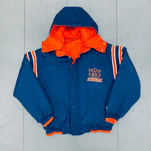 Auburn Tigers: 1990's Genuine Stuff Reversible Fullzip Jacket (S)