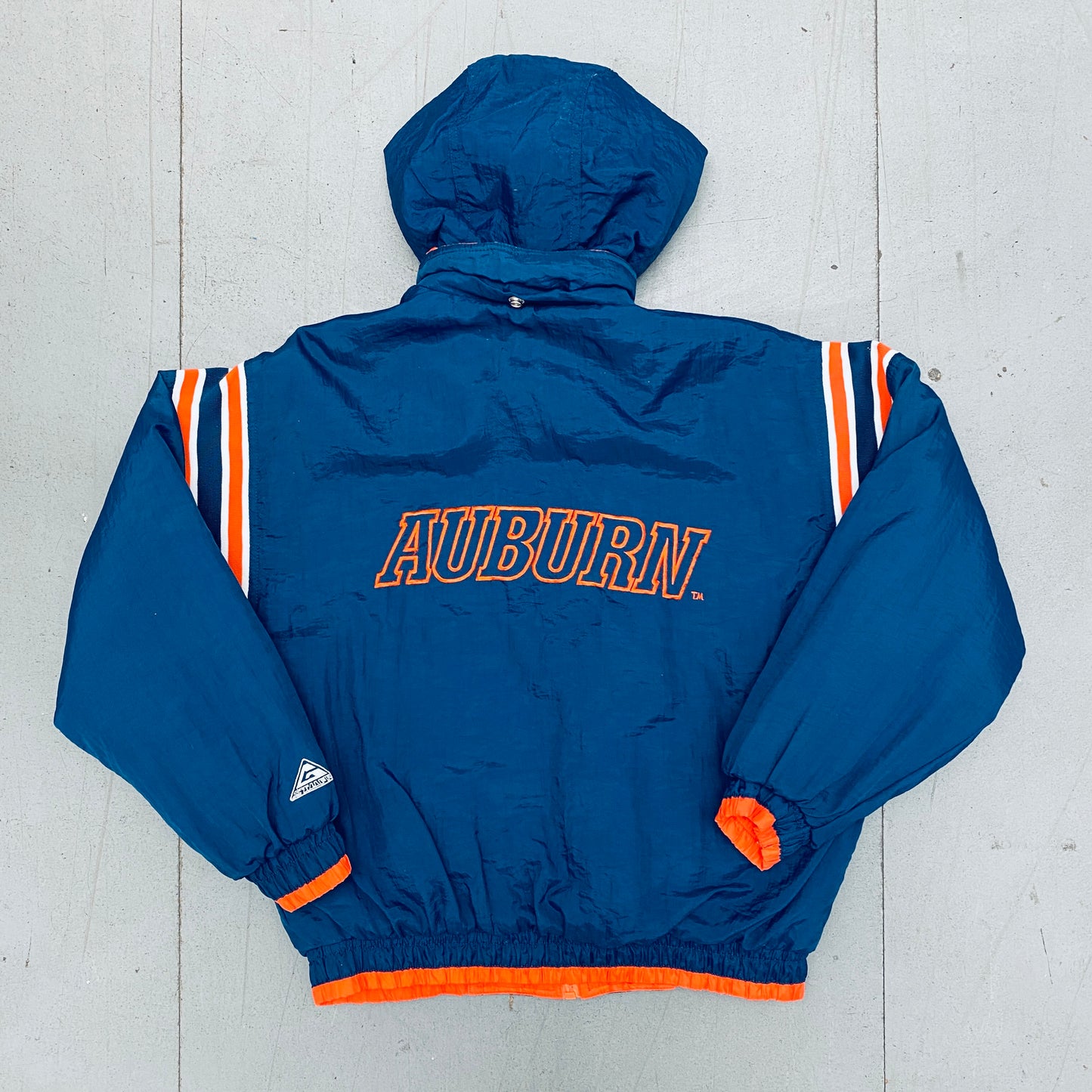 Auburn Tigers: 1990's Genuine Stuff Reversible Fullzip Jacket (S)