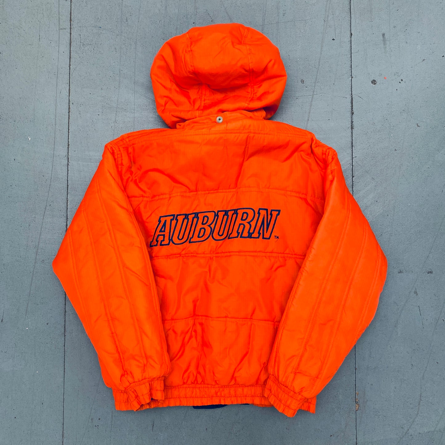 Auburn Tigers: 1990's Genuine Stuff Reversible Fullzip Jacket (S)