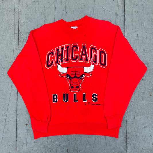 Chicago Bulls: 1990's Graphic Spellout Sweat (S)