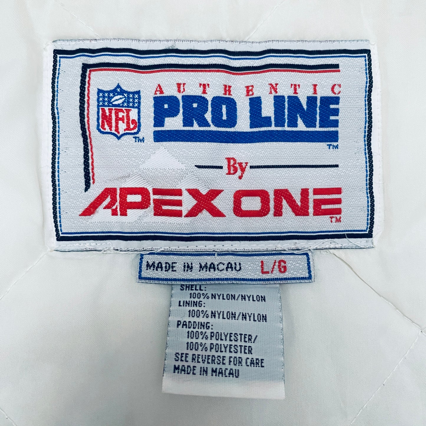 Dallas Cowboys: 1990's Apex One Fullzip Proline Jacket (L)