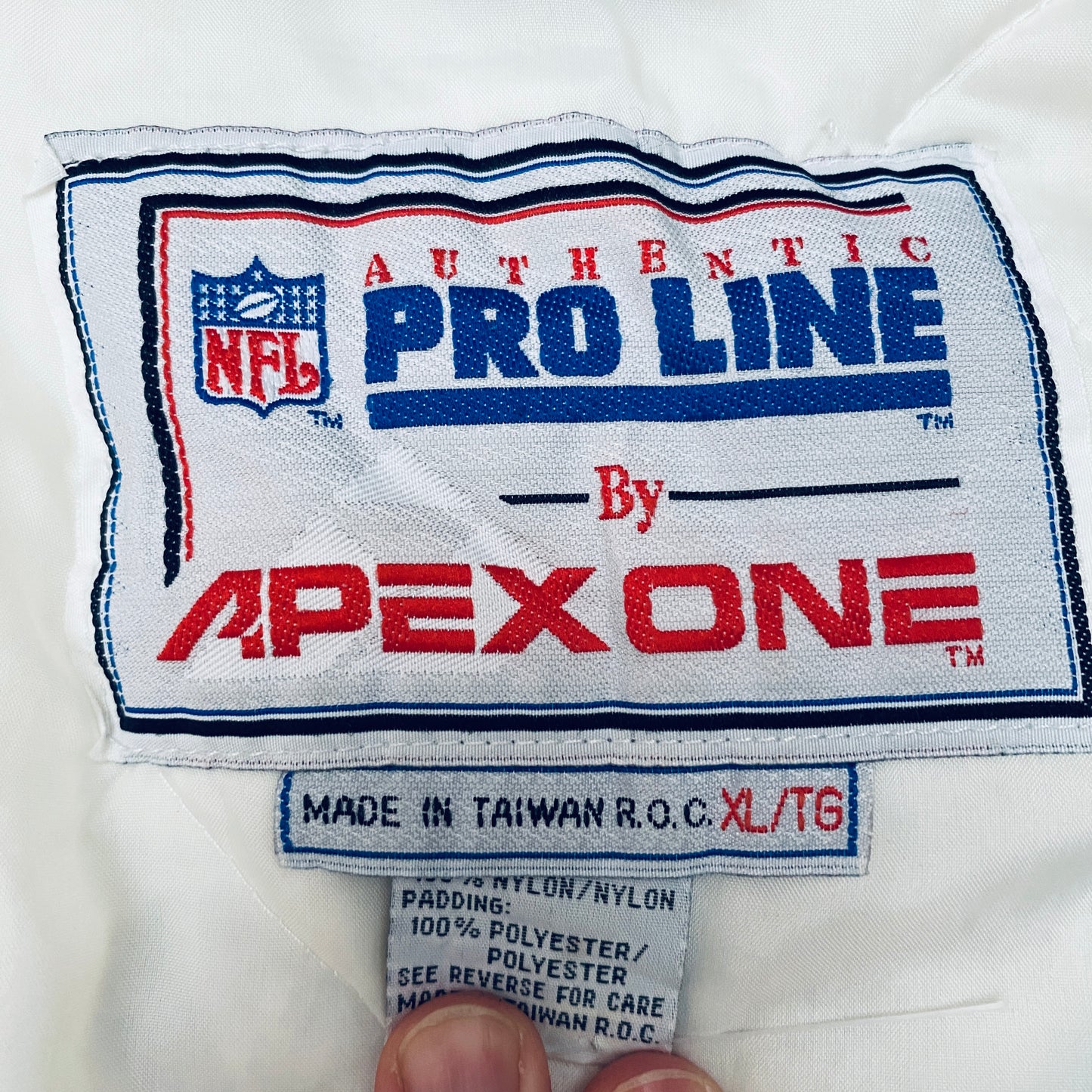 Dallas Cowboys: 1990's Apex One Fullzip Proline Jacket (XL)