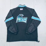 Carolina Panthers: 1990's 1/4 Zip Proline Starter Breakaway Jacket (XXL)