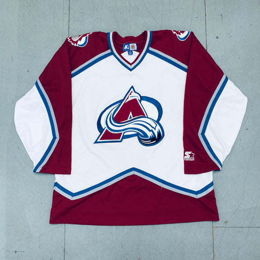 Colorado Avalanche: 1996 Starter Jersey (XXL)