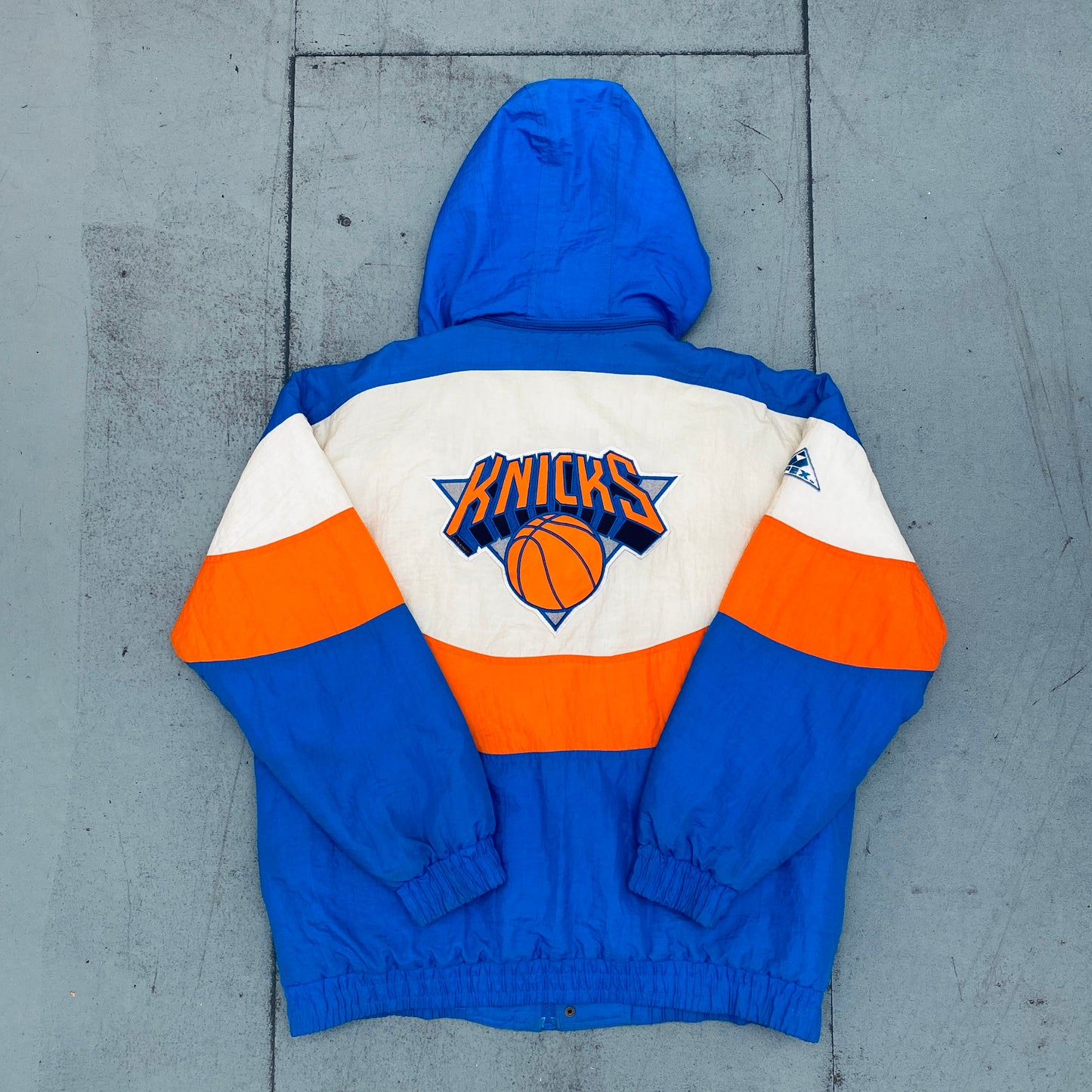 New York Knicks: 1990's Apex One Wave Fullzip Jacket (L)