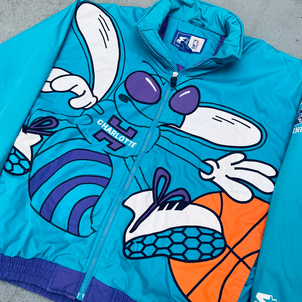 Charlotte Hornets: 1990's EXTREME Logo J Cole Fullzip Starter Jacket –  National Vintage League Ltd.