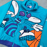 Charlotte Hornets: 1990's EXTREME Logo "J Cole" Fullzip Starter Jacket (M)