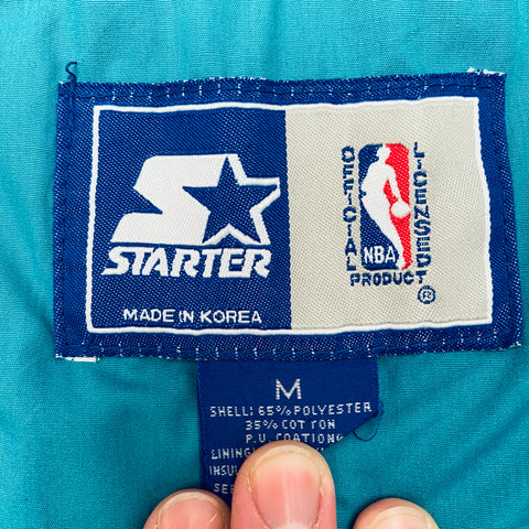 Vintage 90's Charlotte Hornets NBA Starter Jacket 