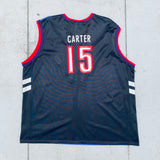 Toronto Raptors: Vince Carter "The Slam Dunk Contest" 1999/00 Purple Champion Jersey (XL)