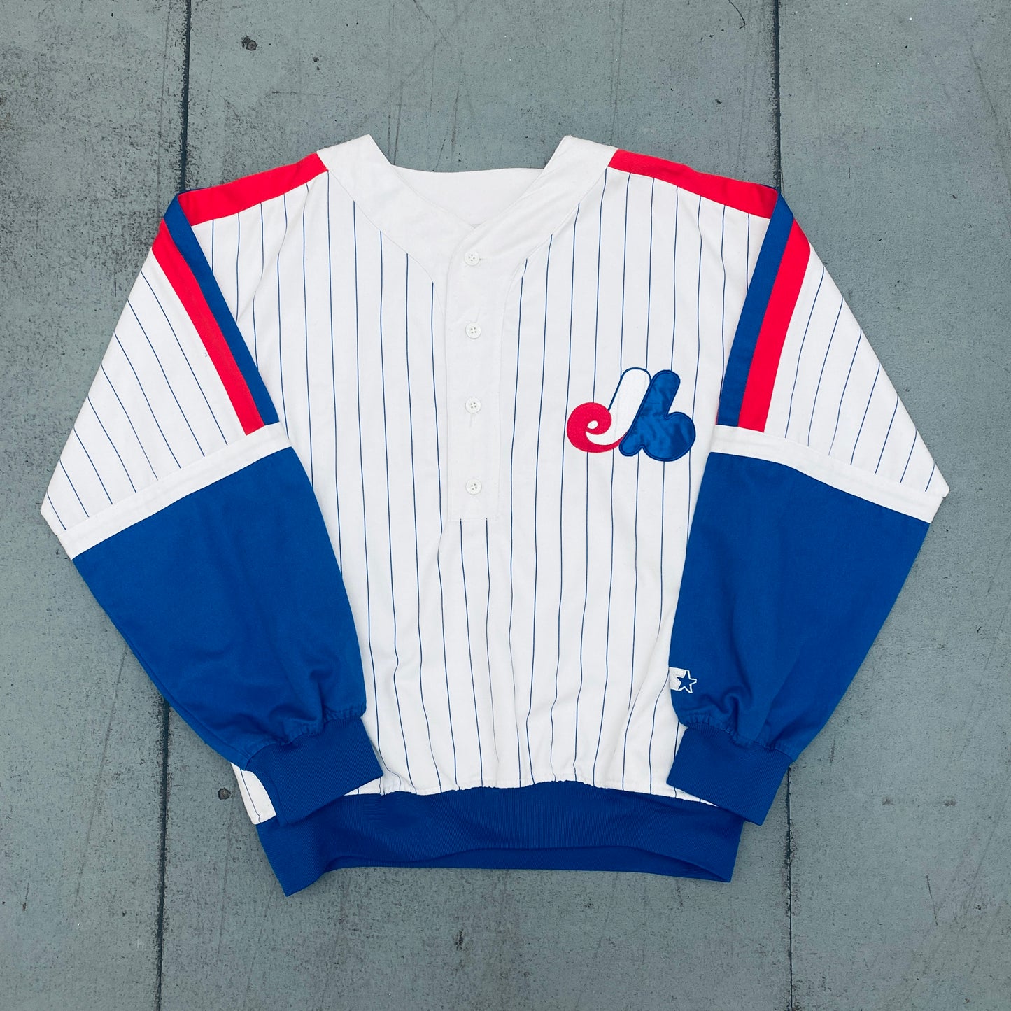 Montreal Expos: 1990's Starter Jersey Sweat (L)