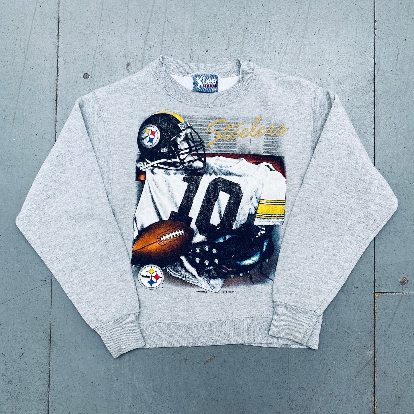 Pittsburgh Steelers: 1996 Lee Sport Graphic Lockeroom Sweat (S)