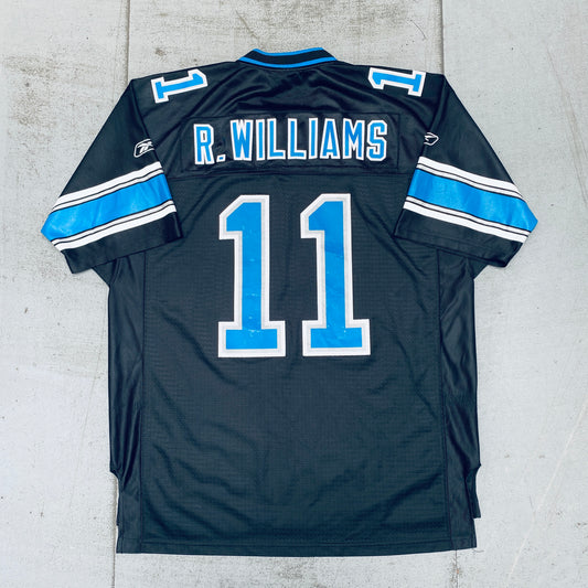 Detroit Lions: Roy Williams 2007/08 Blackout Alternate - Stitched (XL)