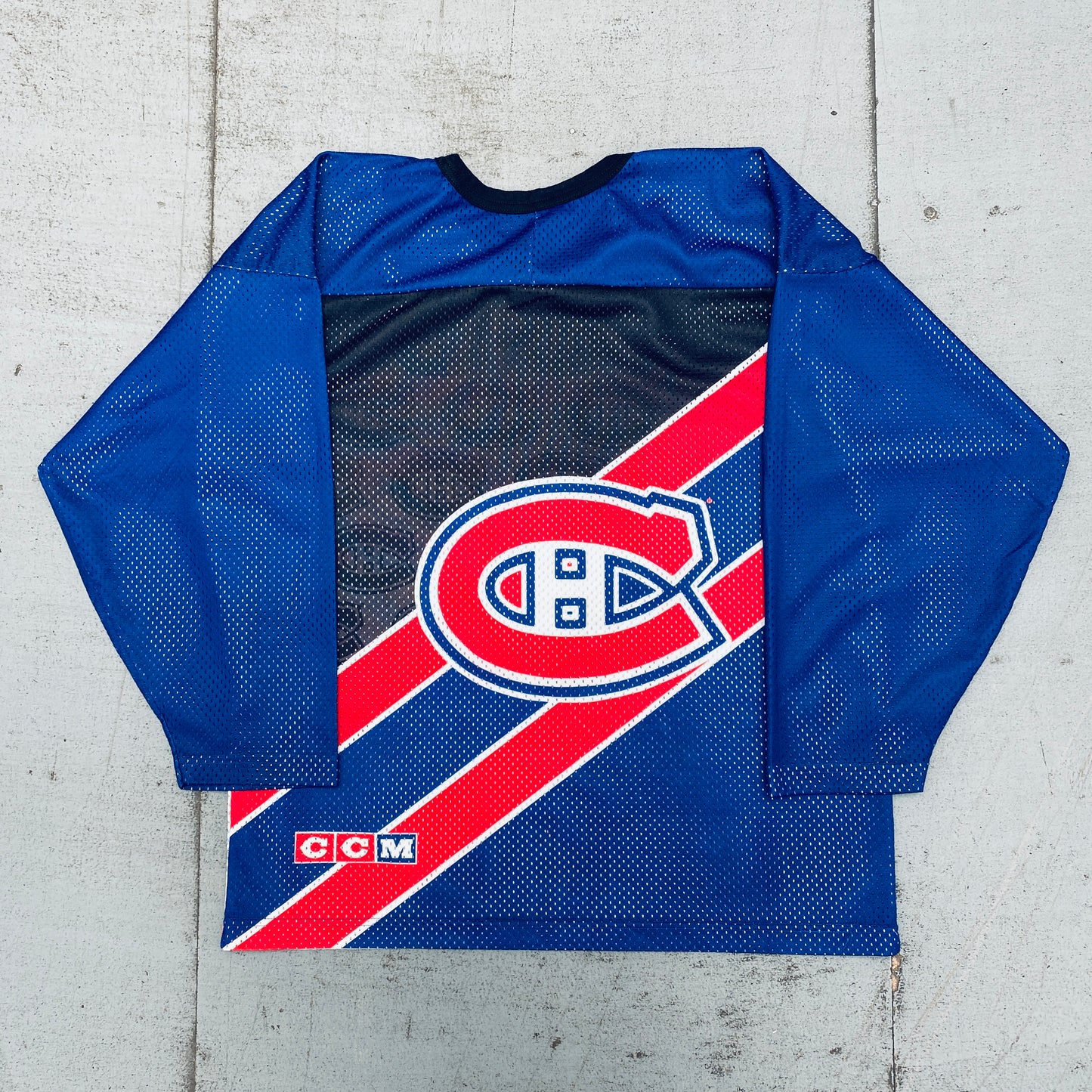 Montreal Canadiens: 1990's CCM "Fanimation" Jersey (S/M)