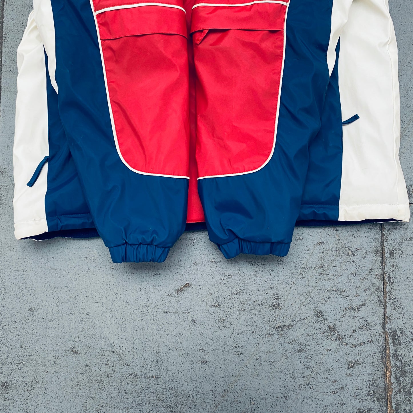 Montreal Canadiens: 1990's Fullzip Waterproof Fleeced Rain Mac (S/M)