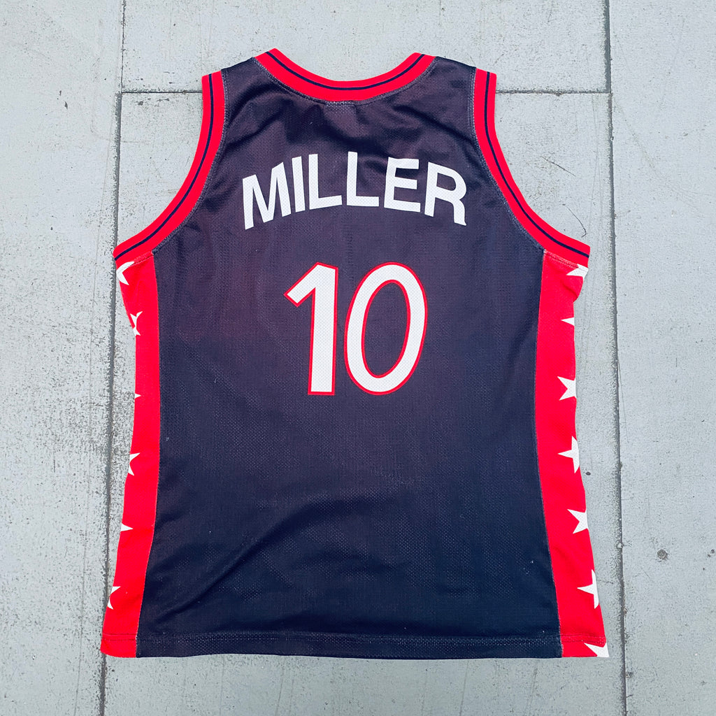 Champion Indiana Pacers Reggie Miller Away Jersey 