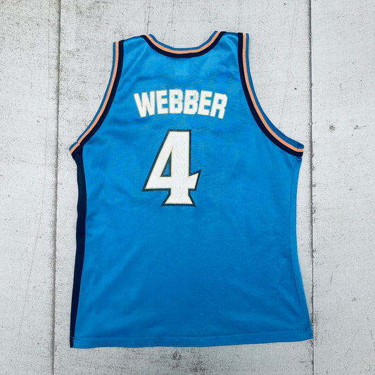 Washington Wizards: Chris Webber 1997/98 Blue Champion Jersey (M)