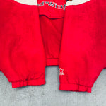 Detroit Red Wings: 1990's 1/4 Zip Starter Breakaway Jacket (XL)