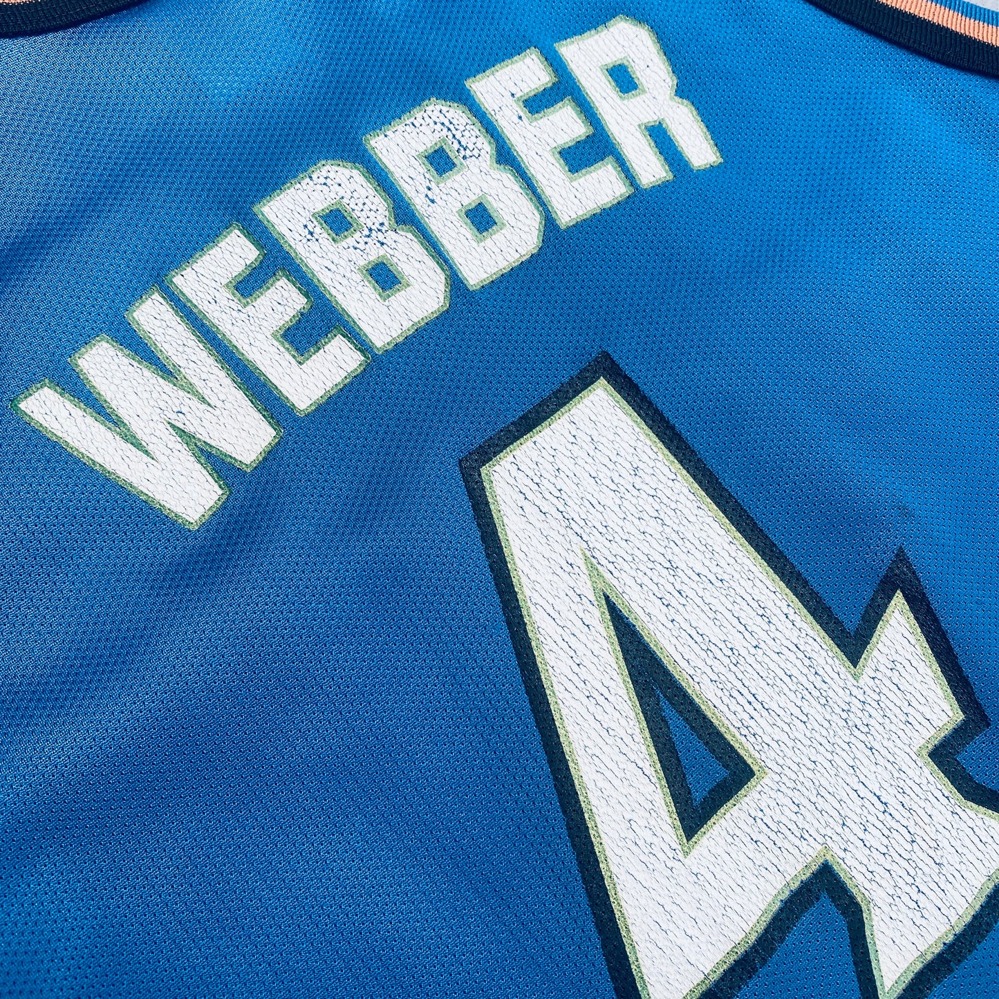 Washington Wizards: Chris Webber 1997/98 Blue Champion Jersey (M)