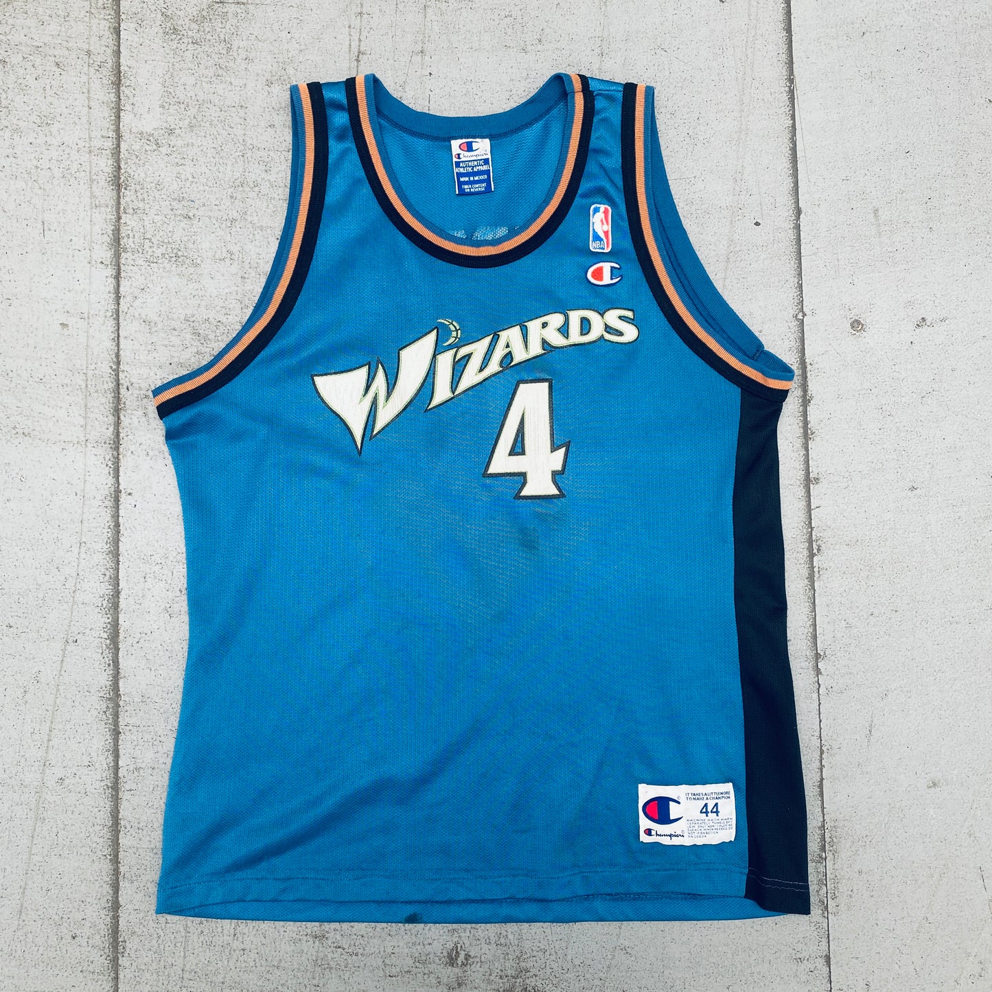 Washington Wizards: Chris Webber 1997/98 Blue Champion Jersey (M)