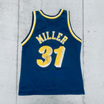 Indiana Pacers: Reggie Miller 1993/94 Navy Blue Champion Jersey (L)