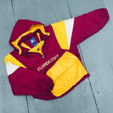 Florida State Seminoles: 1990's 1/4 Zip Starter Breakaway Jacket (M)