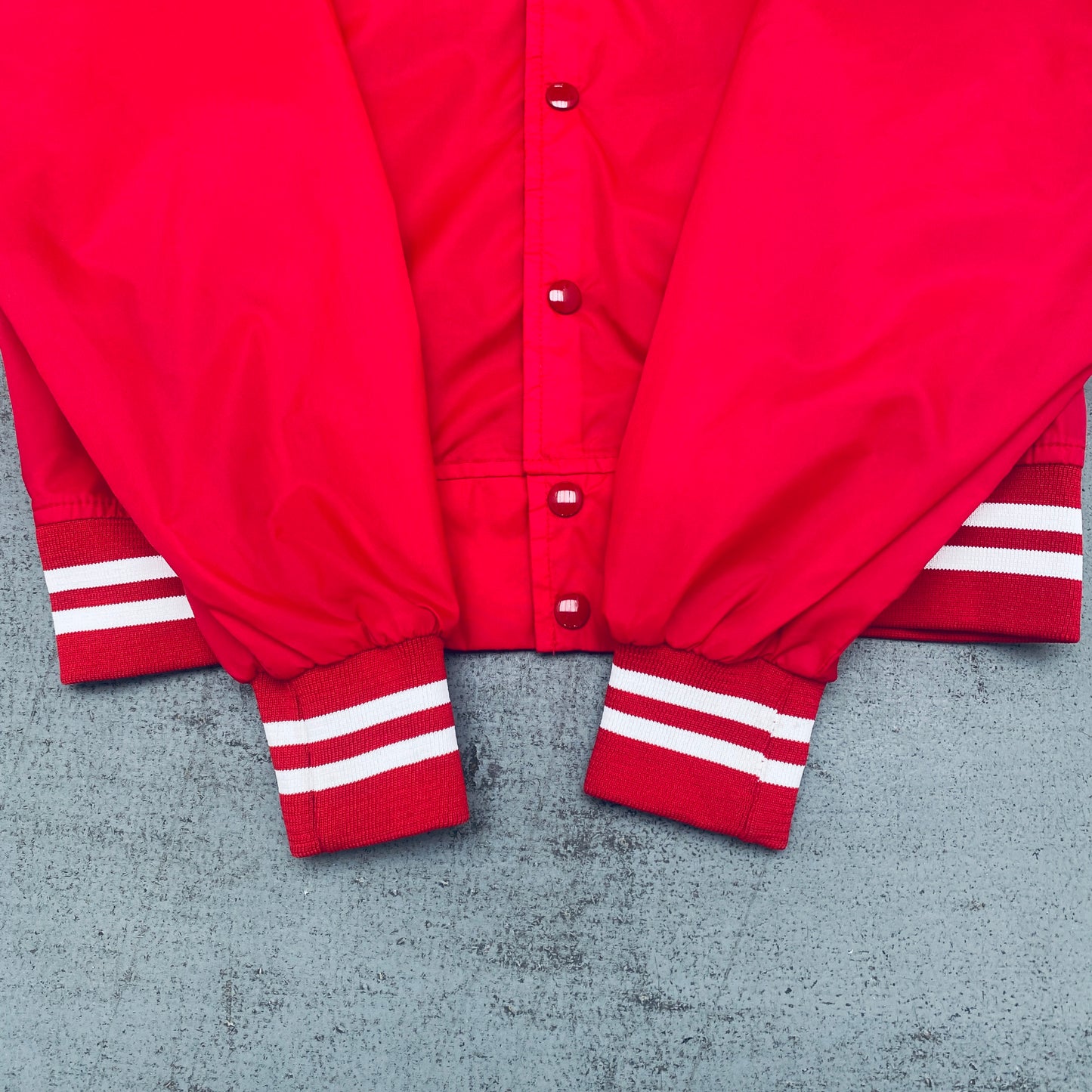 San Francisco 49ers: 1989 Chalk Line Super Bowl XXIV Lightweight Bomber Jacket (L)