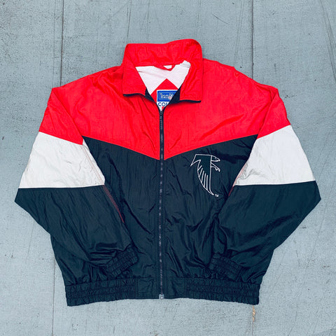 Atlanta Falcons satin jacket - L / XL - VintageSportsGear
