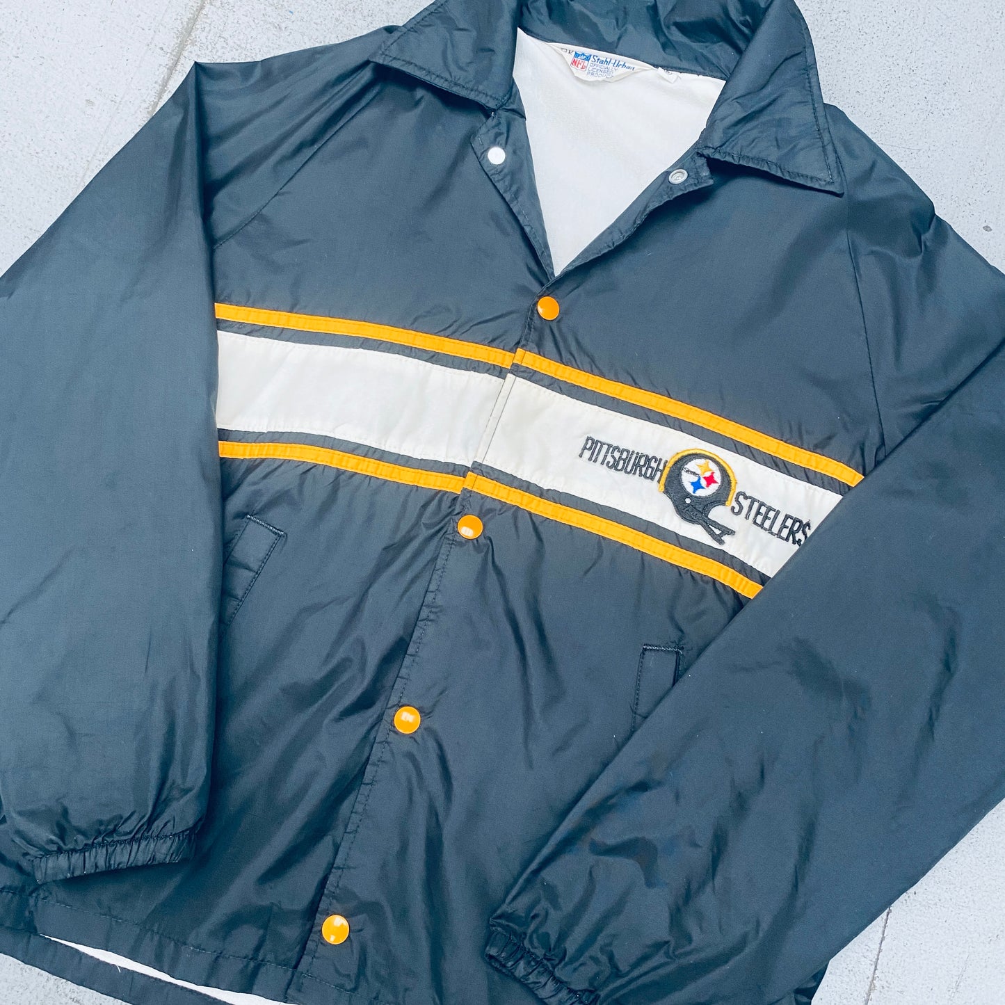 Pittsburgh Steelers: 1970's Stahl-Urban Lightweight Coach's Jacket (S)