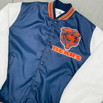 Chicago Bears: 1990's Chalk Line Fanimation Bomber Jacket (L)