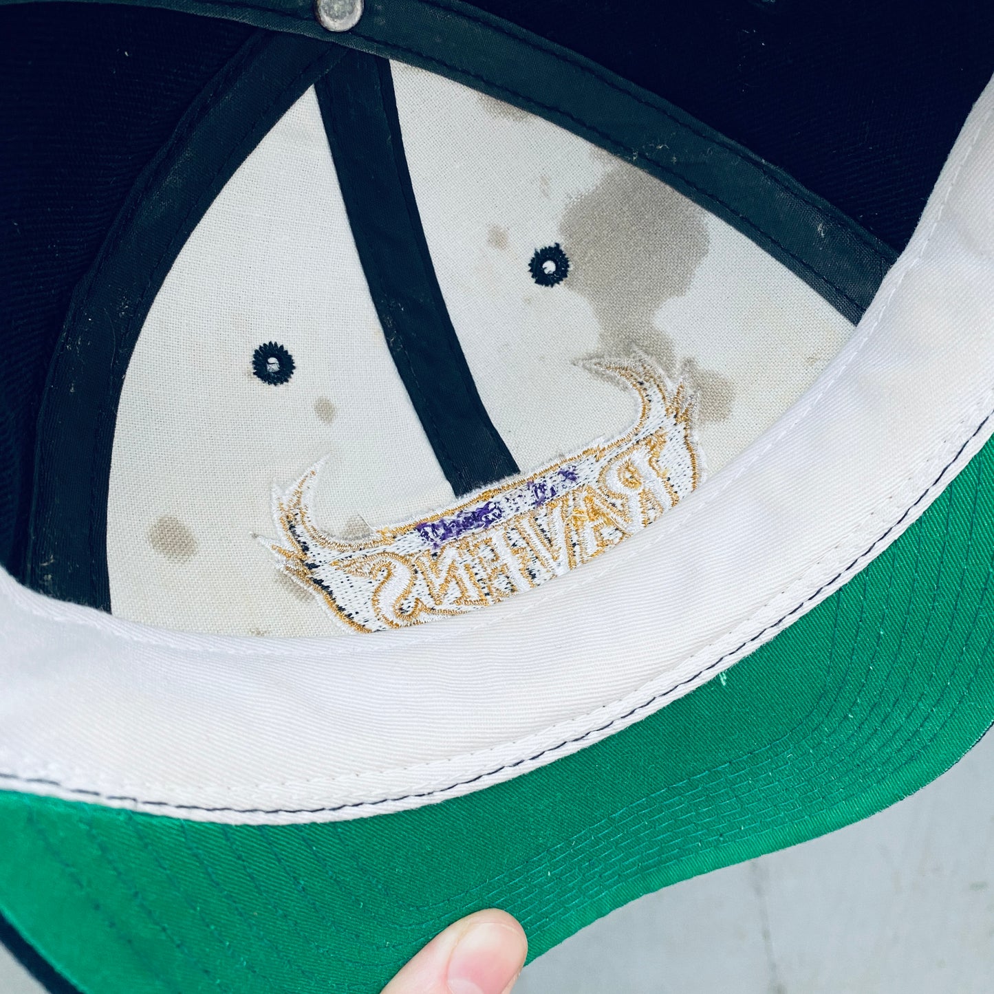 Baltimore Ravens: 1996 Sports Specialties "Old Logo" Embroidered Proline Snapback