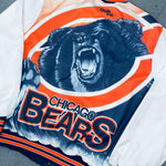 Chicago Bears: 1990's Chalk Line Fanimation Bomber Jacket (L)