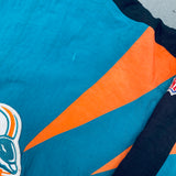 Miami Dolphins: 1990's Apex One Sharktooth Fullzip Proline Jacket (L)