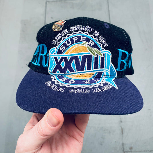 Dallas Cowboys: 1994 The Game Super Bowl XXXVIII w/ Pin Badge Embroidered Snapback