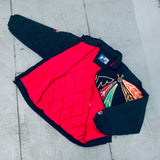 Chicago Blackhawks: 1990's EXTREME Logo Fullzip Starter Jacket (S/M)