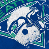 Seattle Seahawks: 1990's Logo 7 Graphic Spellout Sweat (S)