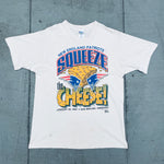 New England Patriots: 1997 Pro Player "Squeeze The Cheese" Super Bowl XXXI Tee (L)