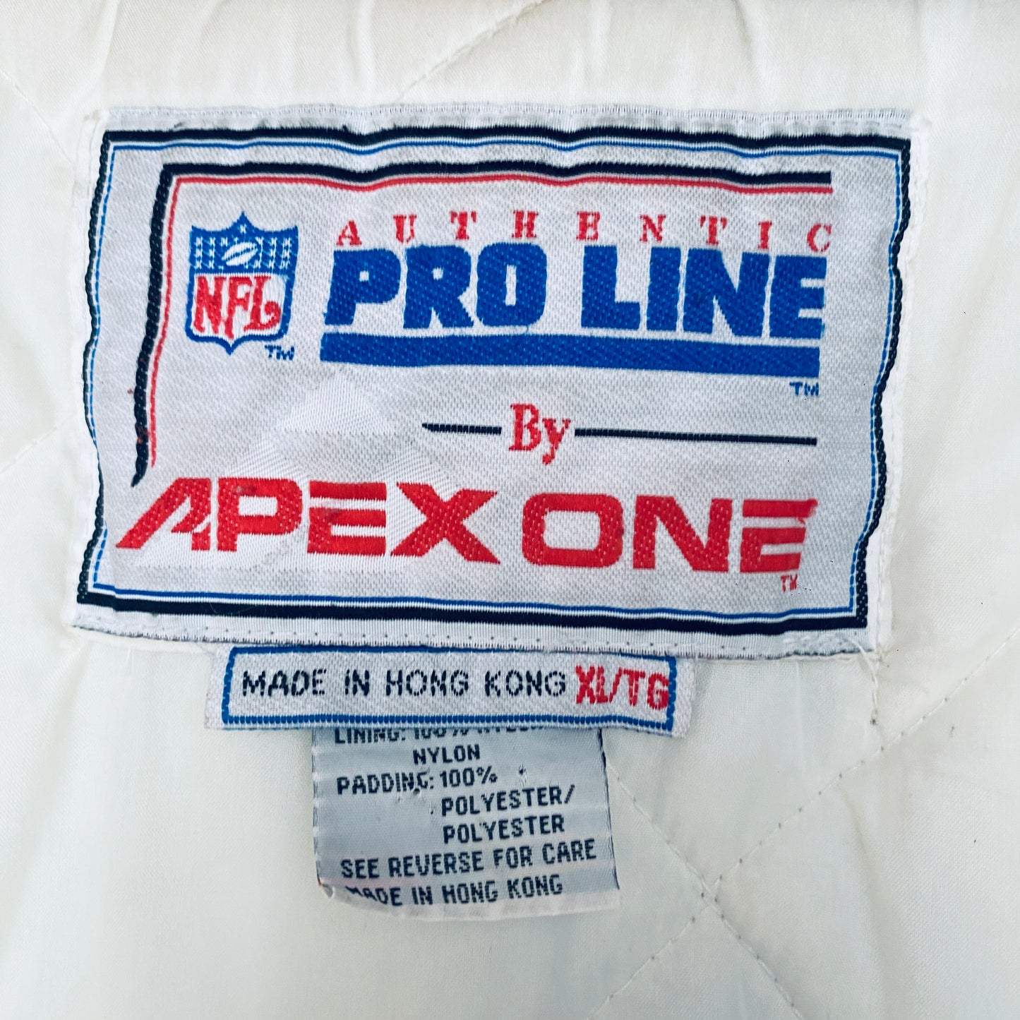 Miami Dolphins: 1990's Apex One Sharktooth Fullzip Proline Jacket (XL)