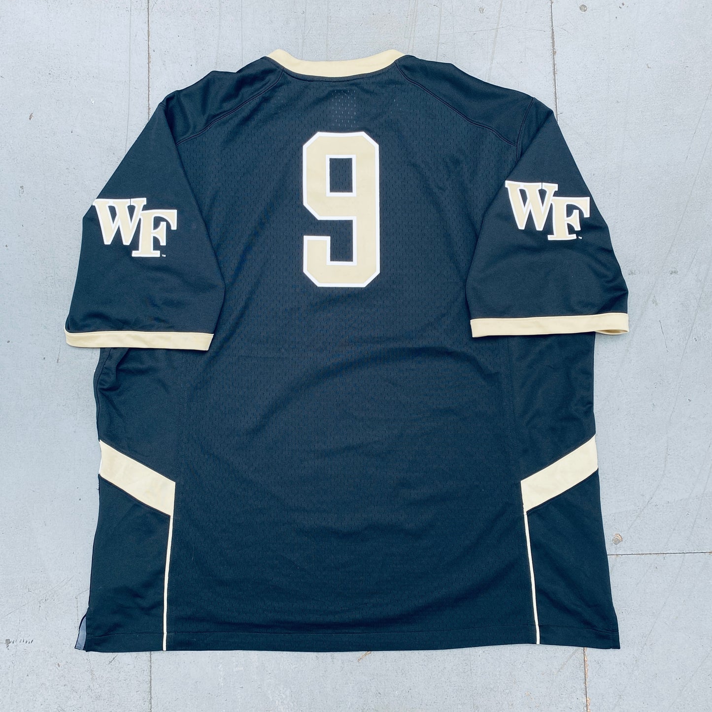 Wake Forest Demon Deacons: No. 9 Nike Jersey (XXL)